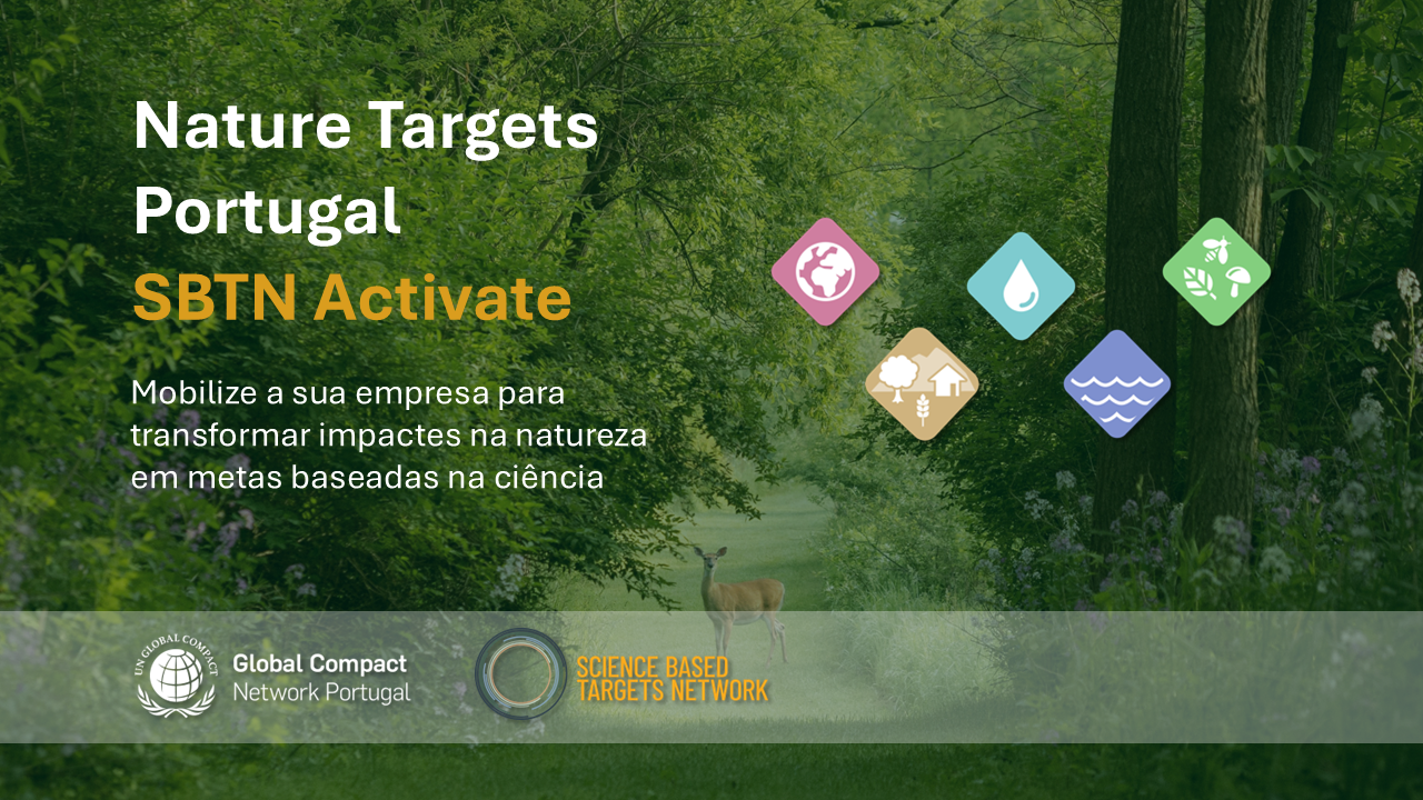 Nature Targets Portugal - SBTN Activate - Inscreva-se!