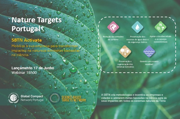 Lançamento do Nature Targets Portugal - SBTN Activate